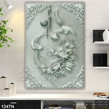 Tranh giả ngọc hoa cổ điển