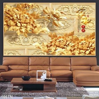 Tranh giả ngọc mẫu đơn cổ