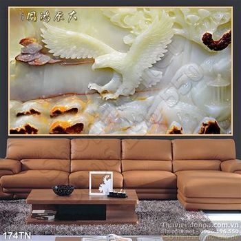 Tranh giả ngọc chim đại bàng