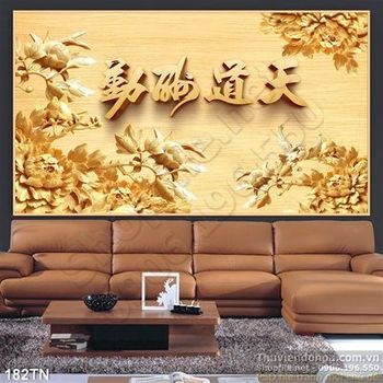 Tranh điêu khắc gỗ trang trí