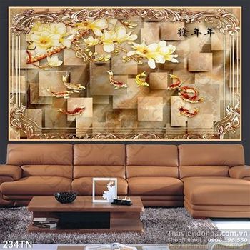 Tranh giả ngọc hoa sứ