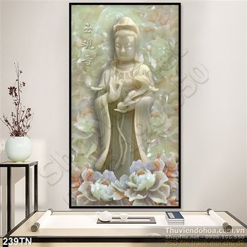Tranh giả ngọc Phật Quan Âm