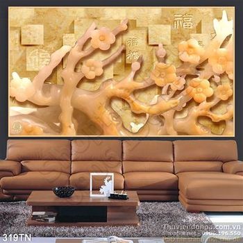 Tranh giả ngọc hoa mai