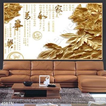 Tranh điêu khắc gỗ thư pháp