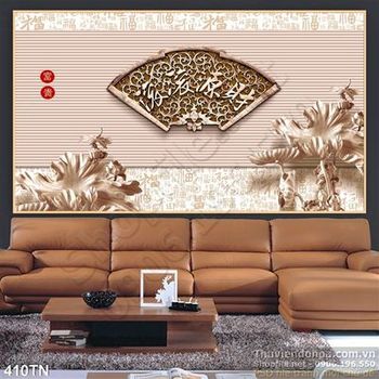 Tranh điêu khắc gỗ thư pháp