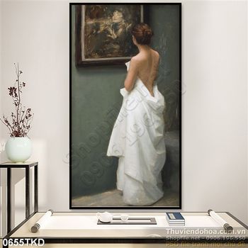 Tranh sơn dầu khỏa thân