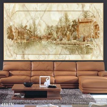 Tranh giả ngọc phong cảnh