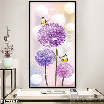 Tranh hoa hành dán tường đẹp nhất