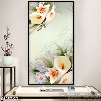 Tranh gỉa ngọc hoa Vân Môn