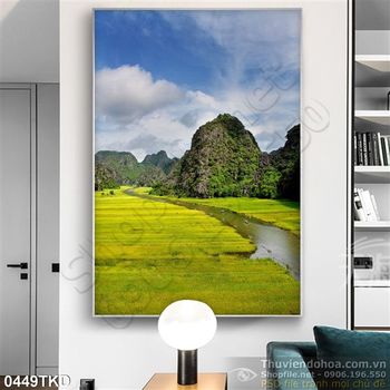 Tranh phong cảnh Tràng An Việt Nam