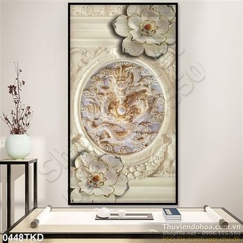 Tranh điêu khắc phù điêu rồng