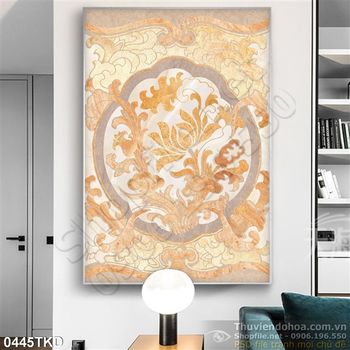 Tranh hoa văn nghệ thuật