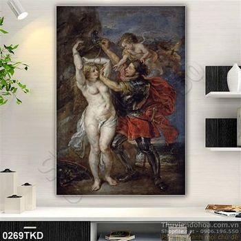 Tranh sơn dầu khỏa thân Châu Âu