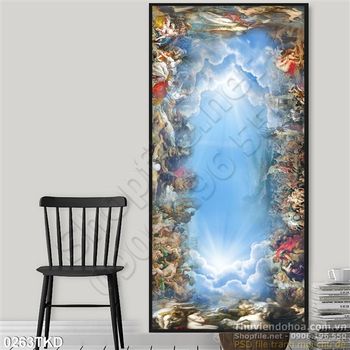 Tranh trần nhà xuyên sáng thiên Chúa giáo