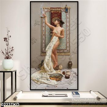 Tranh khỏa thân nghệ thuật treo tường