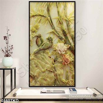 Tran giả ngọc chim én và cây tre