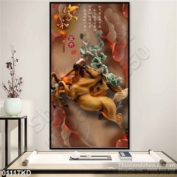 Tranh giả ngọc mã đáo thành công