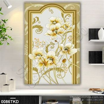 Tranh hoa nghệ thuật treo tường đẹp