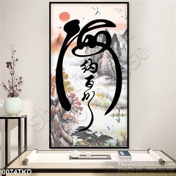 Tranh sơn dầu phong cảnh hữu tình