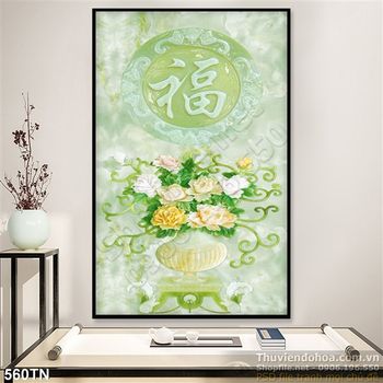 Tranh giả ngọc phong thủy