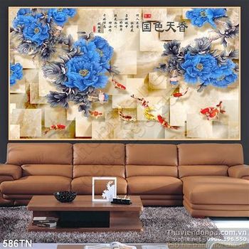 Tranh giả ngọc hoa thư pháp