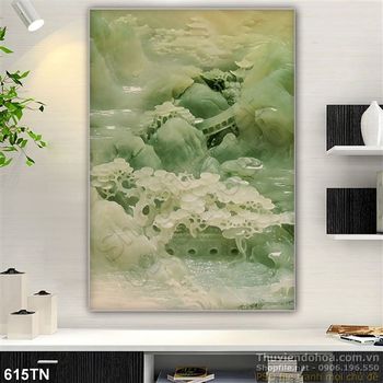 Tranh giả ngọc phong cảnh