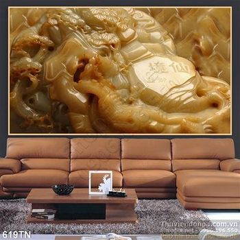 Tranh giả ngọc phong thủy