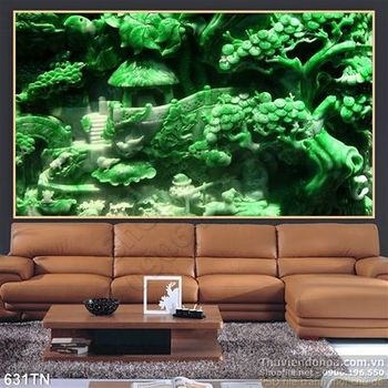 Tranh giả ngọc phong cảnh