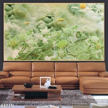 Tranh giả ngọc phong thủy trang trí