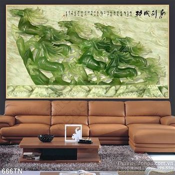 Tranh giả ngọc rồng phong thủy