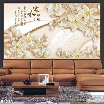 Tranh giả ngọc hoa thư pháp