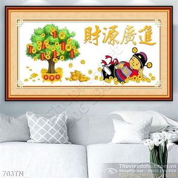 Tranh giả ngọc thần tài