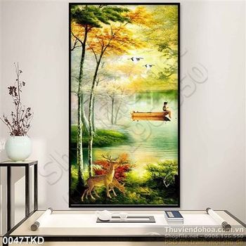 Tran sơn dầu dòng sông