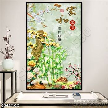 Tranh giả ngọc tứ quý