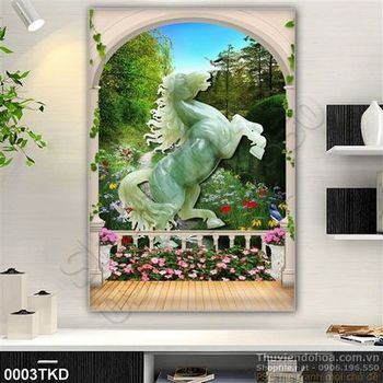 Tranh giả ngọc mã đáo thành công