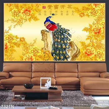 Tranh giả ngọc chim phượng hoàng