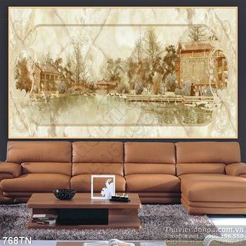 Tranh giả ngọc phong thủy trang trí