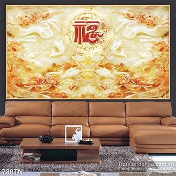 Tranh giả ngọc phong thủy