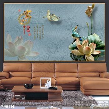 Tranh giả ngọc hoa thư pháp