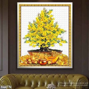 Tranh giả ngọc hoa mai