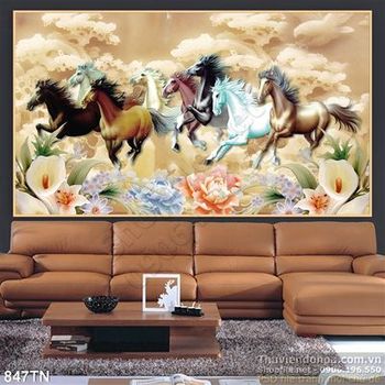 Tranh giả ngọc mã đáo thành công