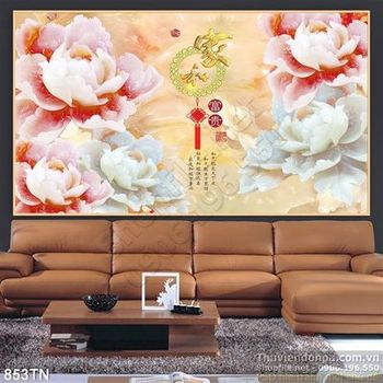 Tranh giả ngọc hoa thư pháp