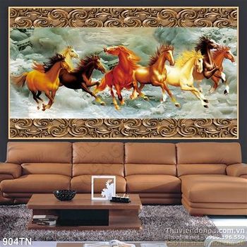 Tranh giả ngọc mã đáo thành công