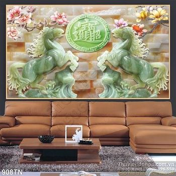 Tranh giả ngọc con ngựa