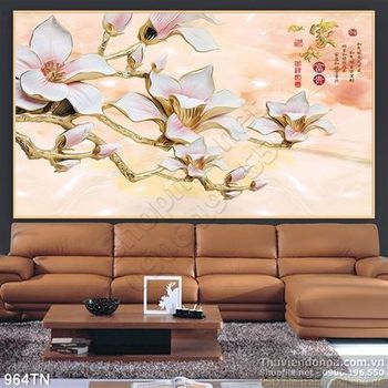 Tranh giả ngọc hoa thư pháp treo tường Tranh giả ngọc hoa thư pháp treo tường