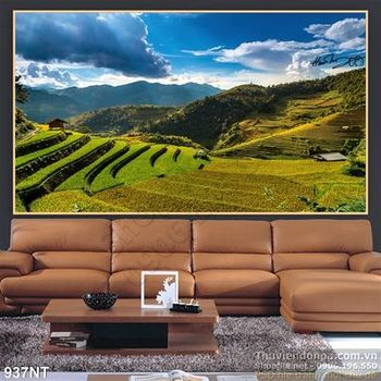 Tranh đồi núi Tâu Bắc