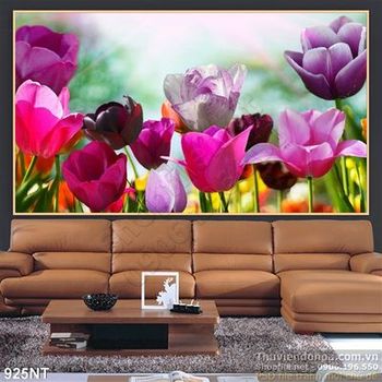 Tranh hoa tulip