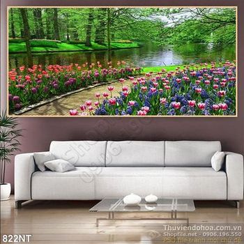 Tranh công viên hoa lớn nhất Hà Lan