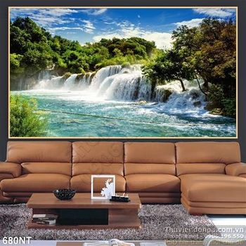 Tranh thác nước đẹp nhất