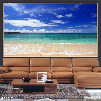 Tranh đại dương xanh